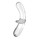 Satisfyer Double Crystal Anal and Vaginal Glass Dildo Remote Control Vibrators